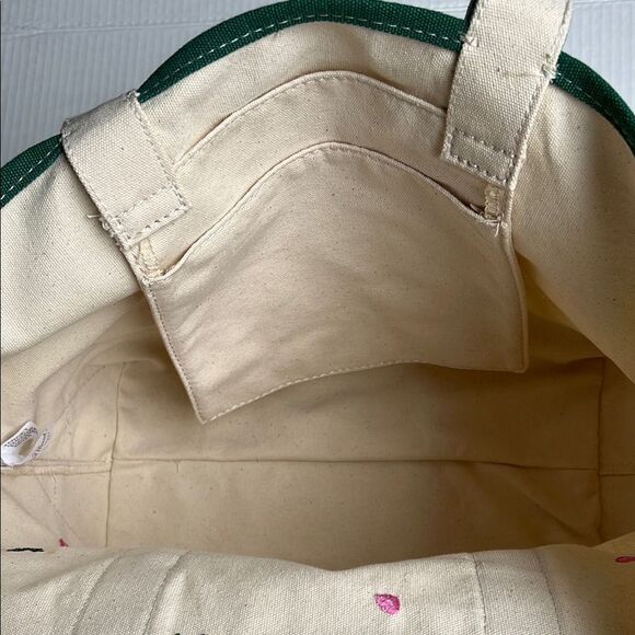 Universal Thread Floral Embroidered Canvas Tote Bag - Picture 10 of 16